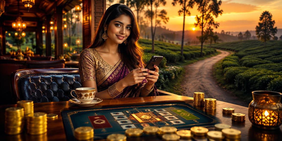 কুমিল্লায় চা বাগানে আন্দার বাহার লটারি গেমের দৃশ্য